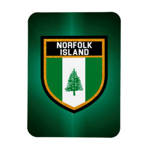 Norfolk Island Flagga Magnet