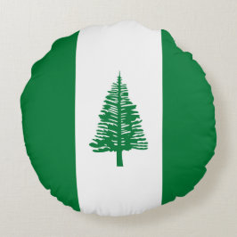 Norfolk Island flagga Rund Kudde
