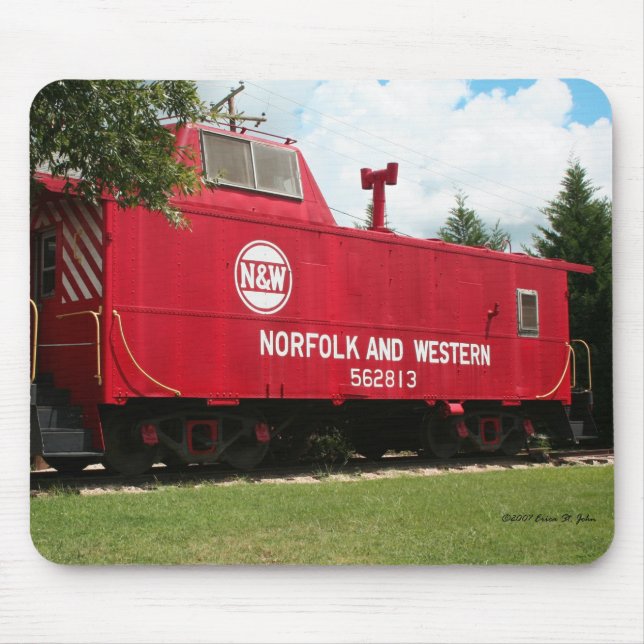 Norfolk och western Railcar Musmatta (Framsidan)