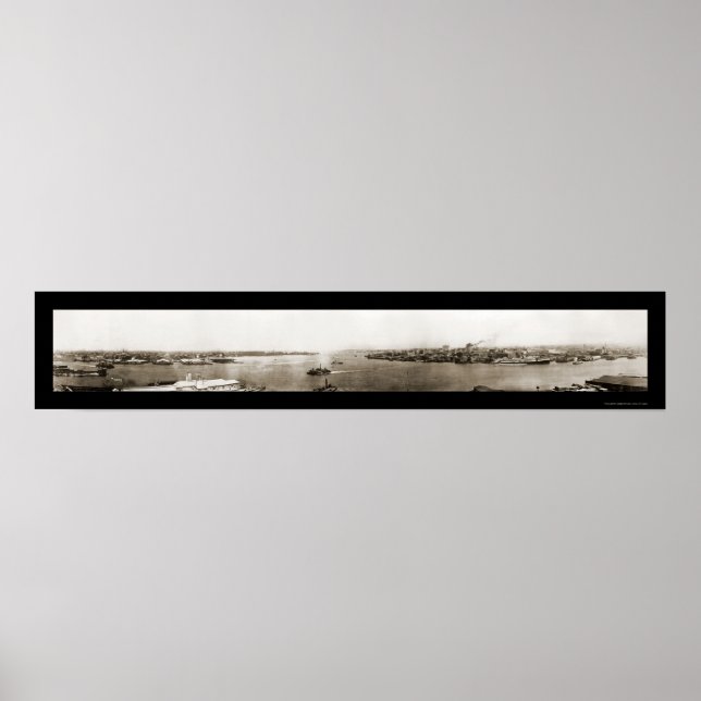 Norfolk, Portsmouth VA Photo 1918 Poster (Framsidan)