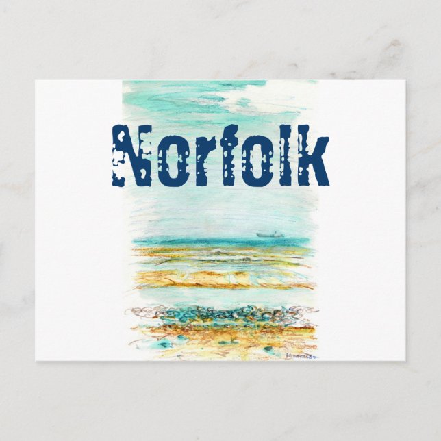 Norfolk Postcard Vykort (Framsida)