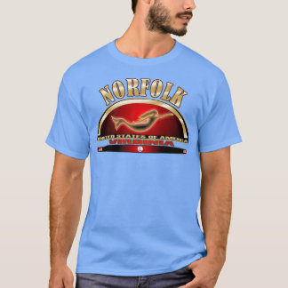 Norfolk Sjöjungfru City Virginia T Shirt