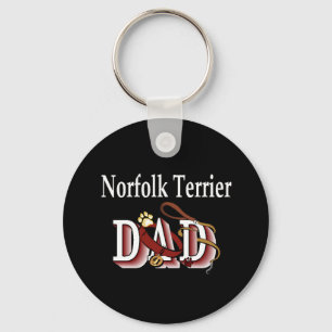 Norfolk skräcker pappa Keychain Nyckelring