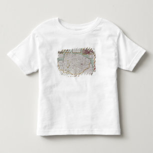 Norfolk som inristas av Jodocus Hondius T-shirt