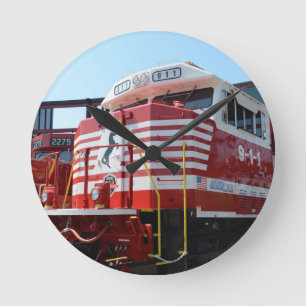 Norfolk Southern Railway 911 Diesel Locomotive Rund Klocka