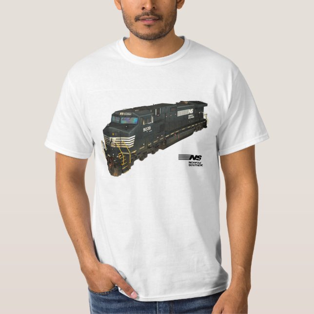 Norfolk sydlig järnväg tee shirt (Framsida)