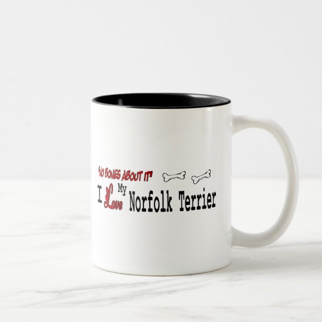 Norfolk Terrier (I Kärlek) Mugg (Höger)