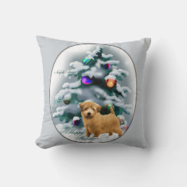 Norfolk Terrier jul Kudde