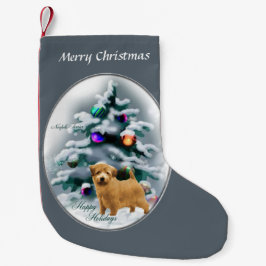 Norfolk Terrier jul Liten Julstrumpa