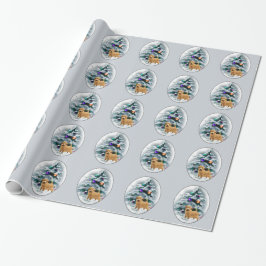 Norfolk Terrier jul Presentpapper
