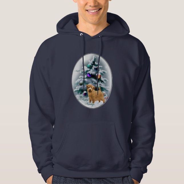 Norfolk Terrier-julgåvor Munkjacka (Framsida)