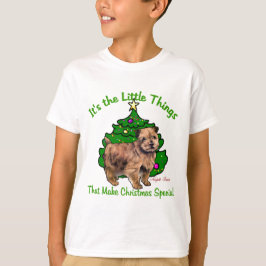 Norfolk Terrier-julgåvor T-shirt