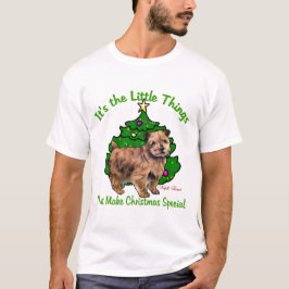 Norfolk Terrier-julgåvor T-shirt