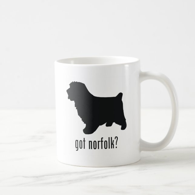 Norfolk Terrier Kaffemugg (Höger)