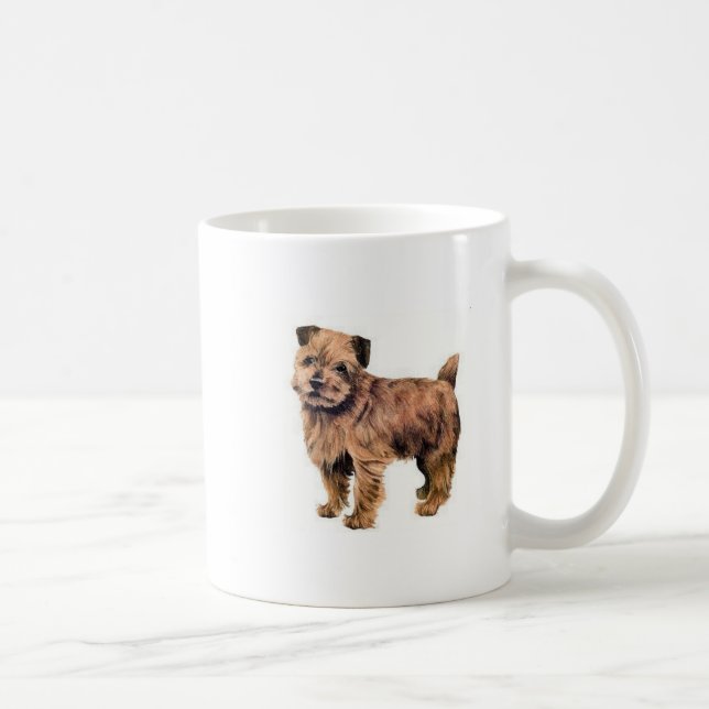 Norfolk Terrier Kaffemugg (Höger)