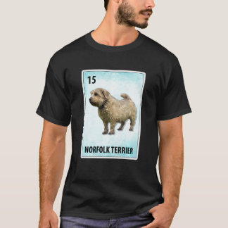 Norfolk Terrier Mexican Hund Cards T Shirt