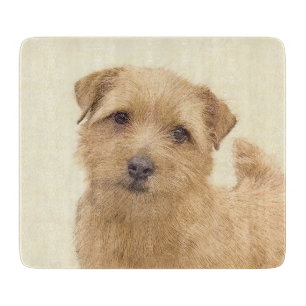 Norfolk Terrier Painting - Original Hund Art