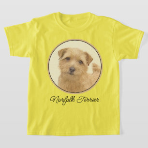 Norfolk Terrier Painting - Original Hund Art T Shirt