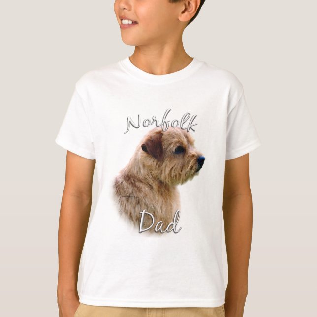 Norfolk Terrier Pappa 2 Tee (Framsida)