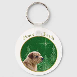 Norfolk Terrier Peace Nyckelring