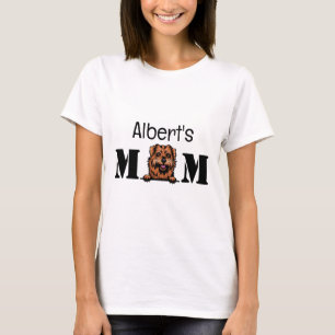 Norfolk Terrier Personlig Mamma T Shirt