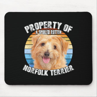 Norfolk Terrier Retro Tillhör Musmatta