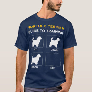 Norfolk Terrier to Training Hund Obedience Hund T Shirt