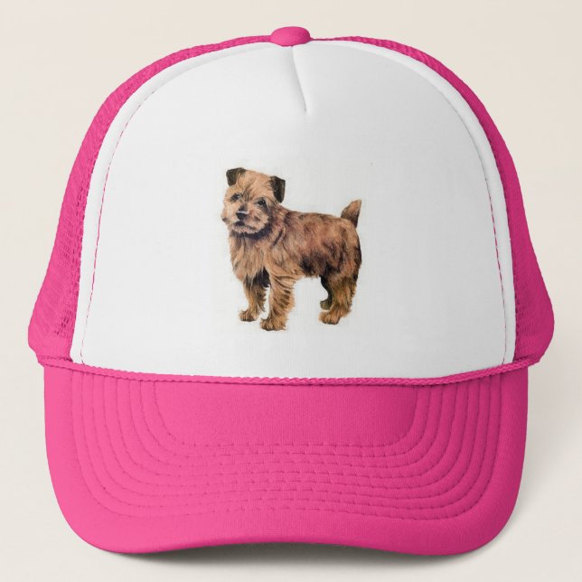 Norfolk Terrier Truckerkeps (Framsida)