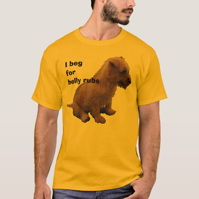 Norfolk terterrorskjorta t-shirt (Framsida)