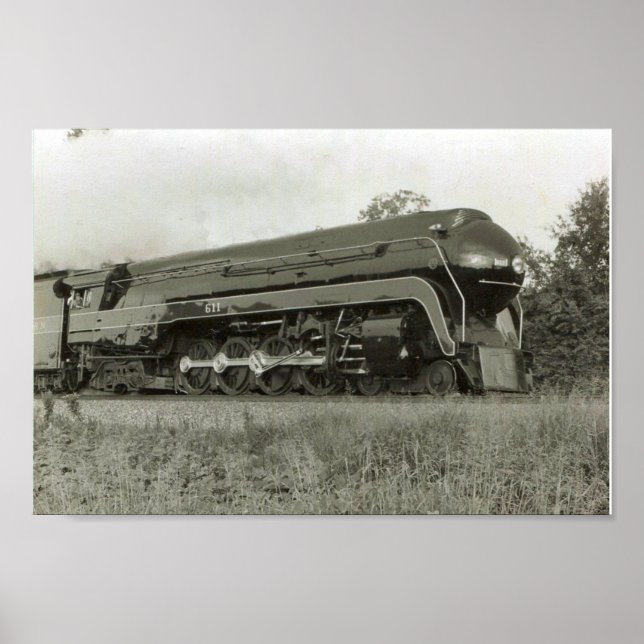 Norfolk & Western 611 Poster (Framsidan)