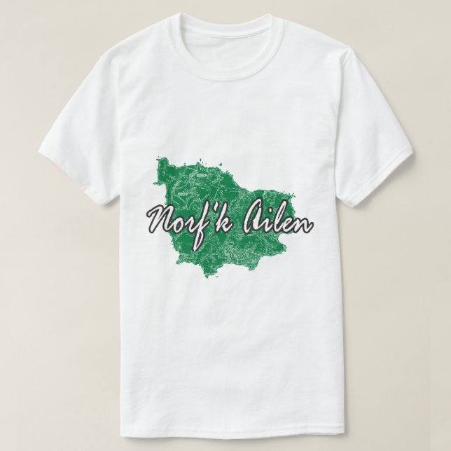 Norfolkön T Shirt (Design framsida)