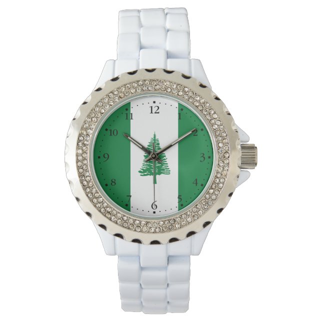 Norfolköns flagga armbandsur (Framsida)