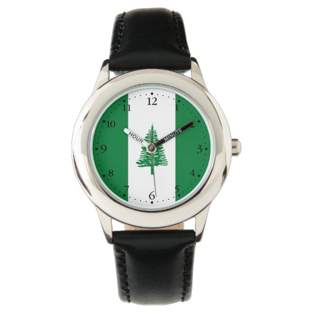 Norfolköns flagga armbandsur (Framsida)