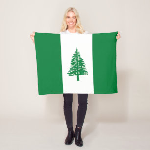 Norfolköns flagga fleecefilt