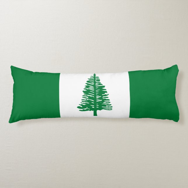 Norfolköns flagga kroppskudde (Framsidan)