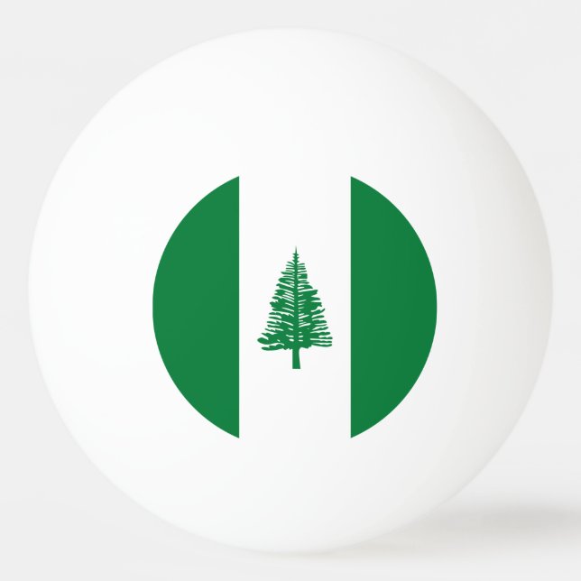 Norfolköns flagga pingisboll (Framsidan)