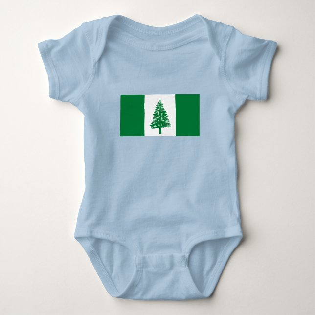 Norfolköns flagga t shirt (Framsida)