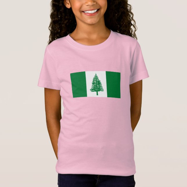 Norfolköns flagga t shirt (Framsida)