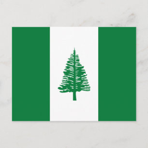 Norfolköns flagga vykort