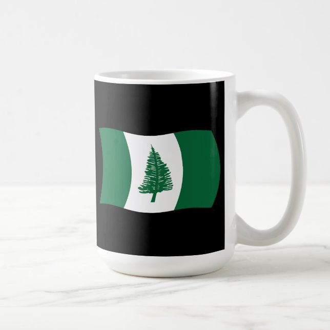 Norfolköns flaggmugg kaffemugg (Höger)
