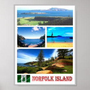 Norfolön - Mosaic - Poster