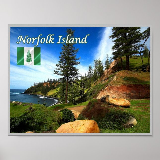 Norfolön - Panorama - Poster (Framsidan)