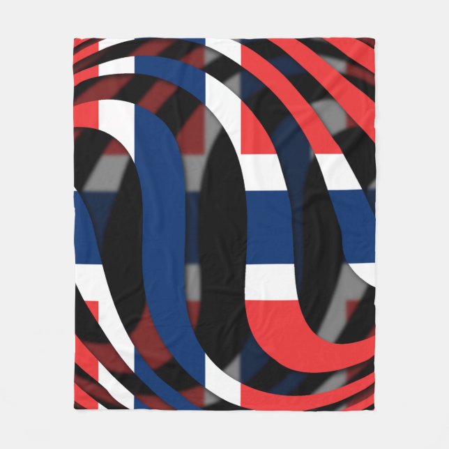 Norge #1 fleecefilt (Framsidan)