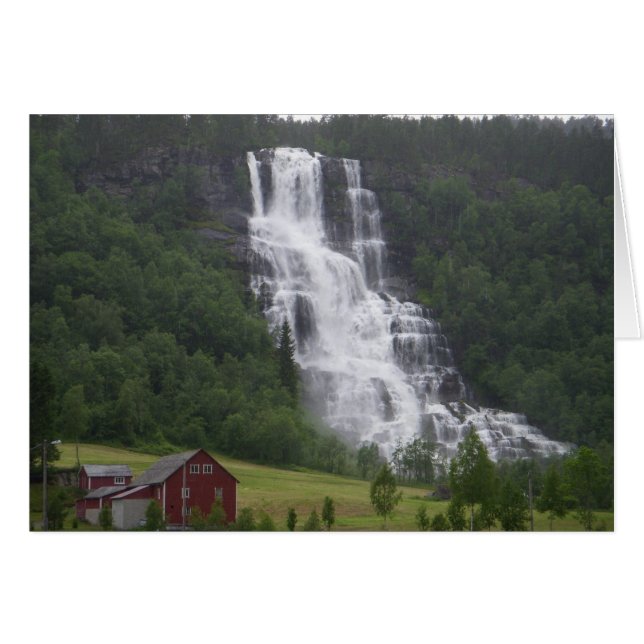 Norge 2008 hälsningskort (Framsidan Horizontal)