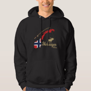 Norge 2022 Hitra Fishing Skandinavien Hoodie