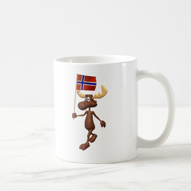 norge 3D Kaffemugg (Höger)