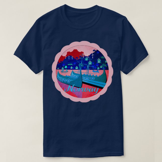 NORGE 4 1 T SHIRT (Design framsida)