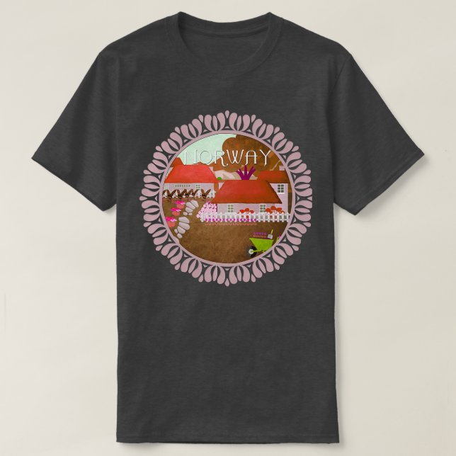 NORGE 5 3 T SHIRT (Design framsida)