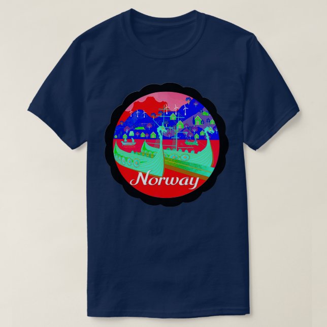 NORGE 5 T SHIRT (Design framsida)