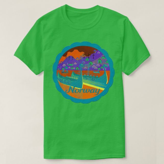 NORGE 9 1 T SHIRT (Design framsida)